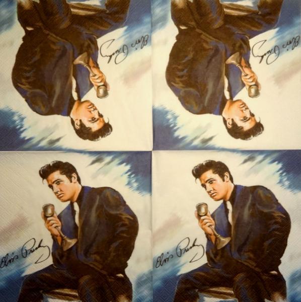 016 Celebrities - 3-ply - Elvis